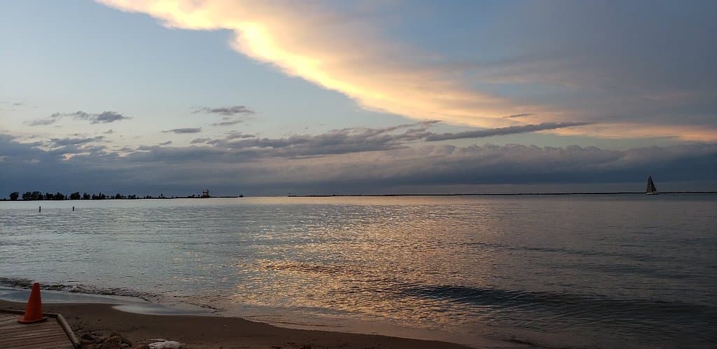Fairport Harbor Lakefront Park Beach