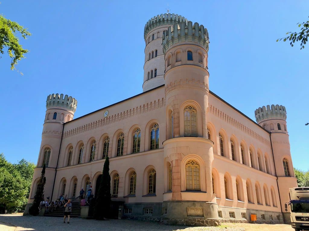 Castle on approach