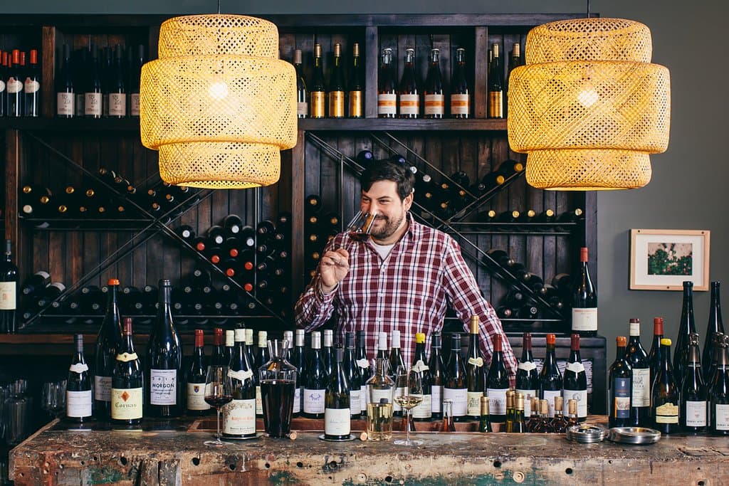 Owner Jason Zuliani in his element