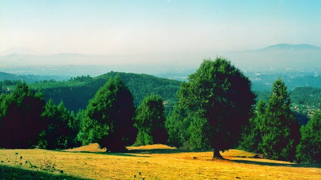 A great place for picnics in tranquillity and awe from a high plateau panorama view with surroun