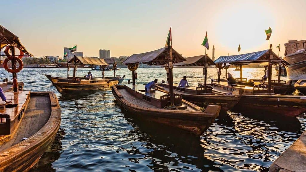 Abra Ride Across Dubai Creek