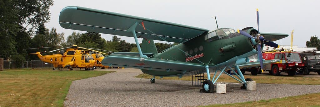 Part of the aircraft collection - all accessible to the public.