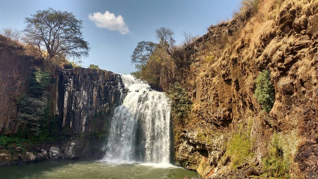 Ampefy Lake Itasy Lily Falls