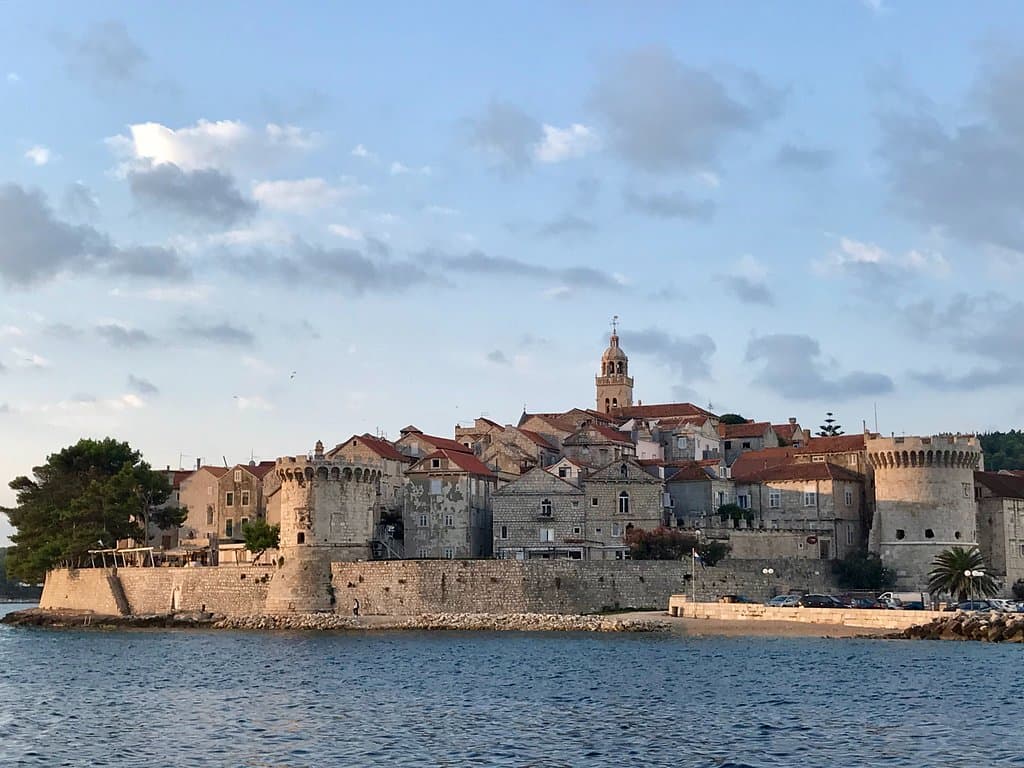 Korcula City Walls @ Sunrise