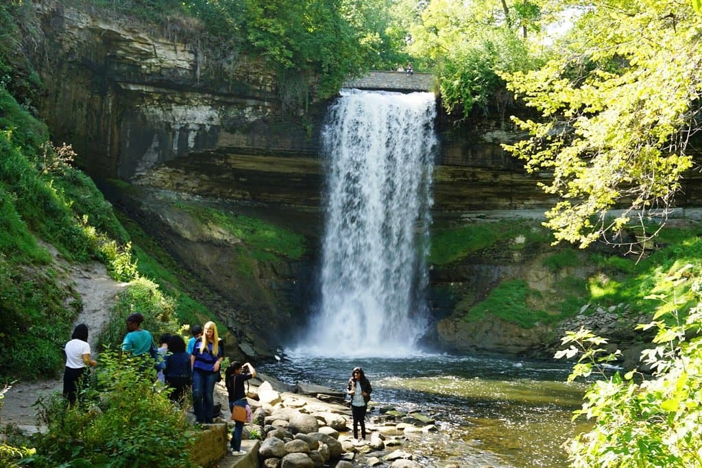 View from lower level