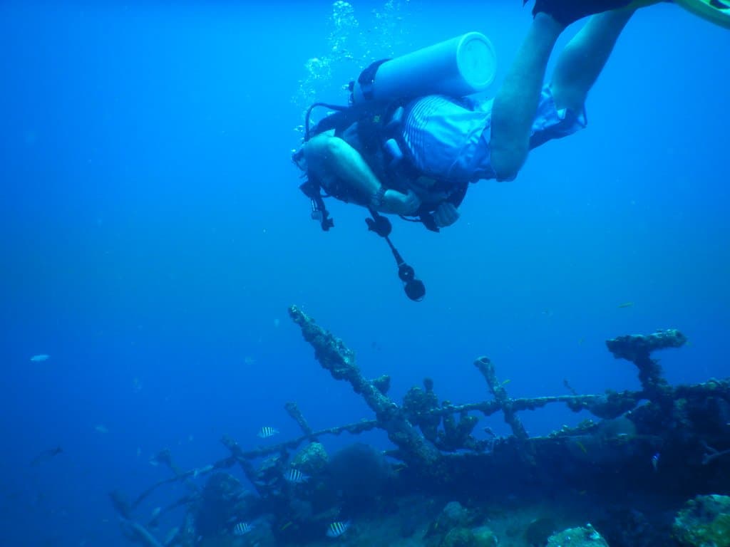 Aruba Jane C Wreck Dive