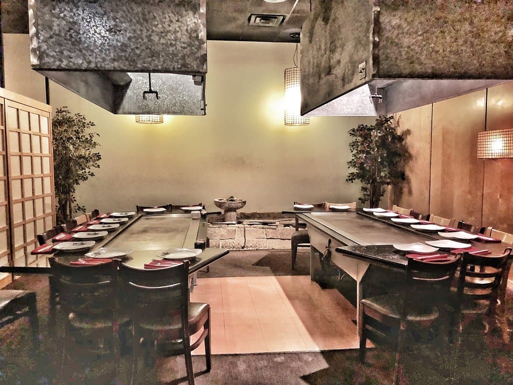 Habachi table cooking