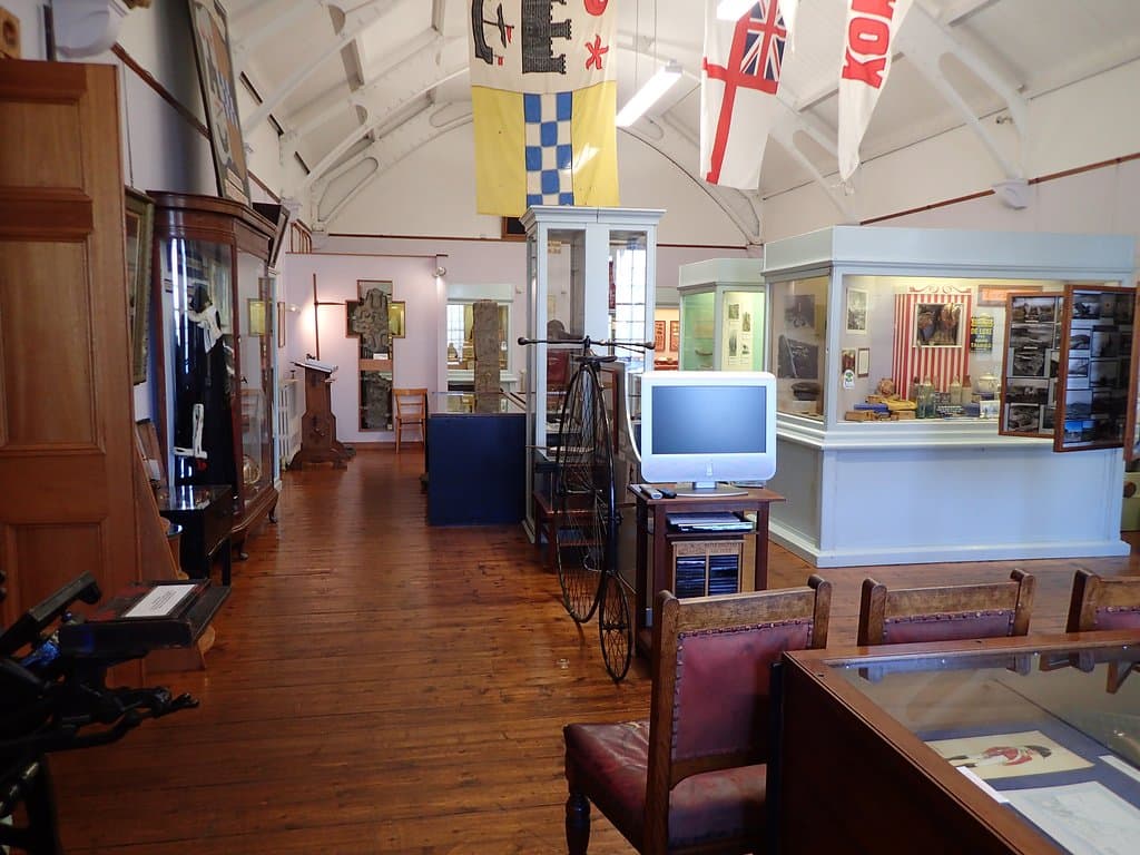 A view inside the Museum