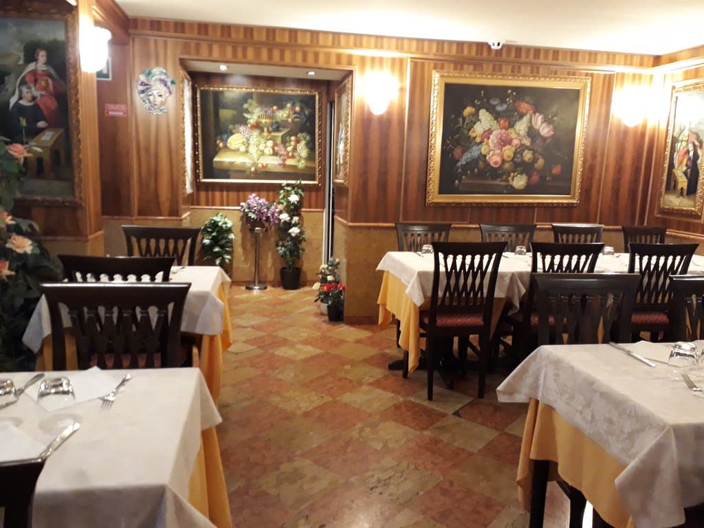 Restaurant's interior.