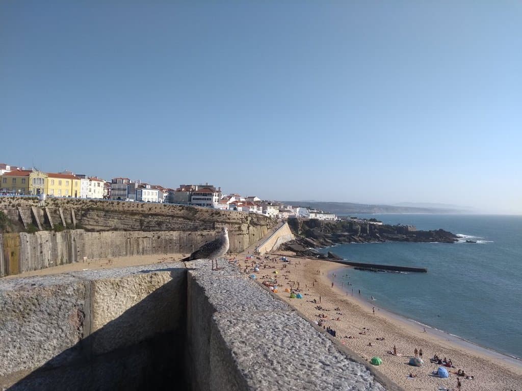Vista panorâmica desde a esplanada lateral