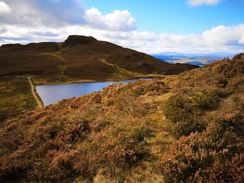Vista do topo do Ben Vrackie