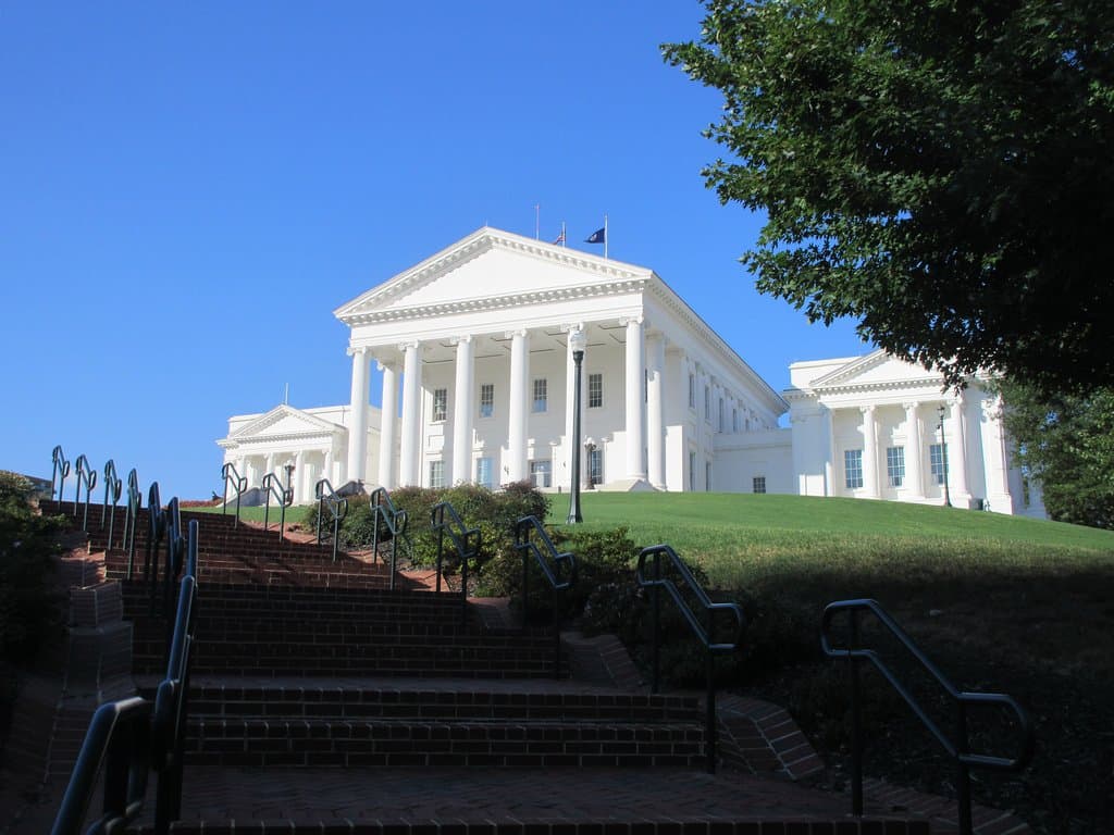 It is located just behind this beautiful Capitol Building