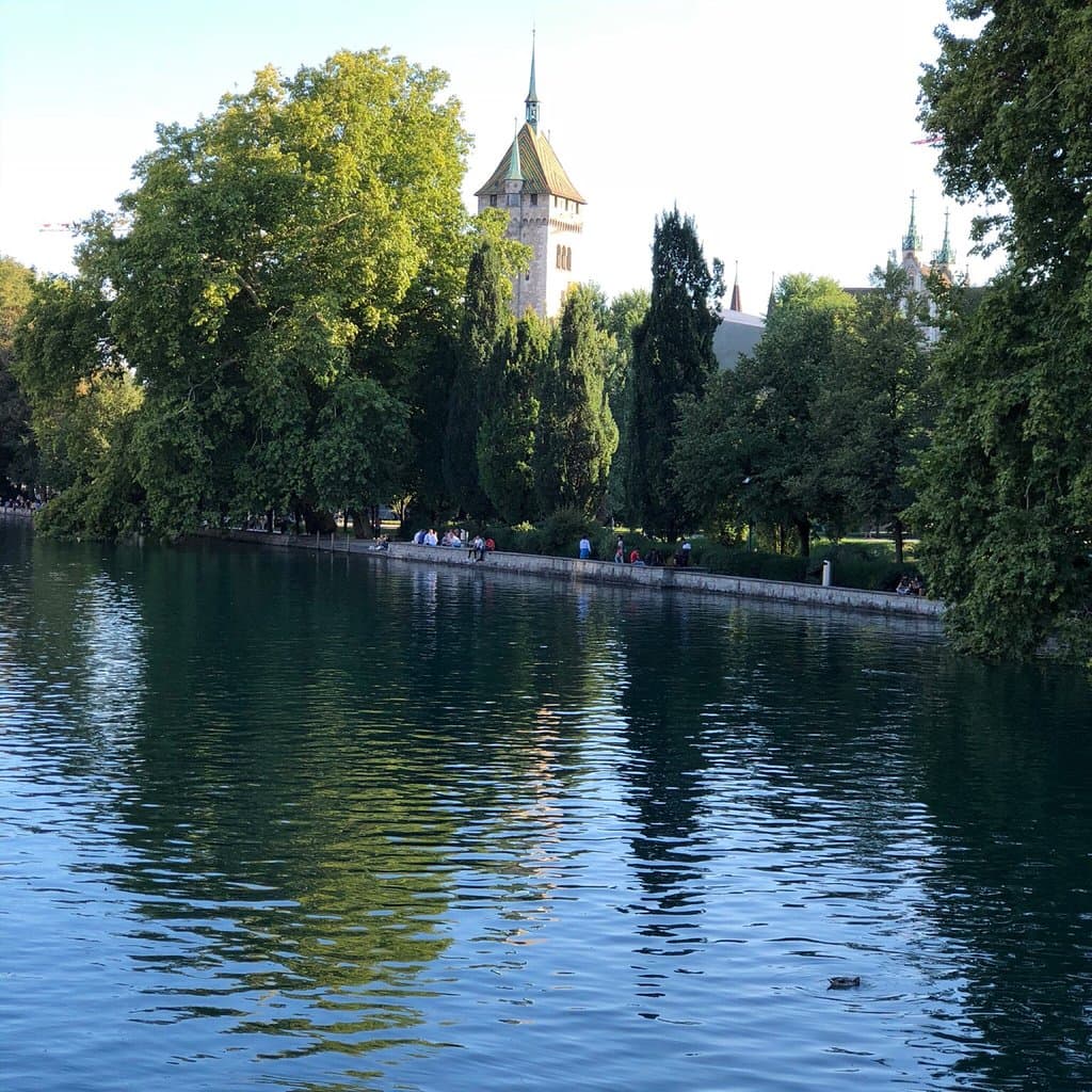 Platzspitz Park Zurich