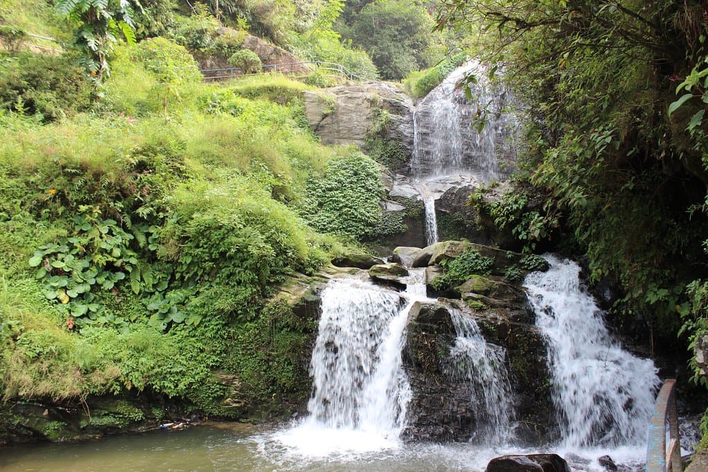 The water fall