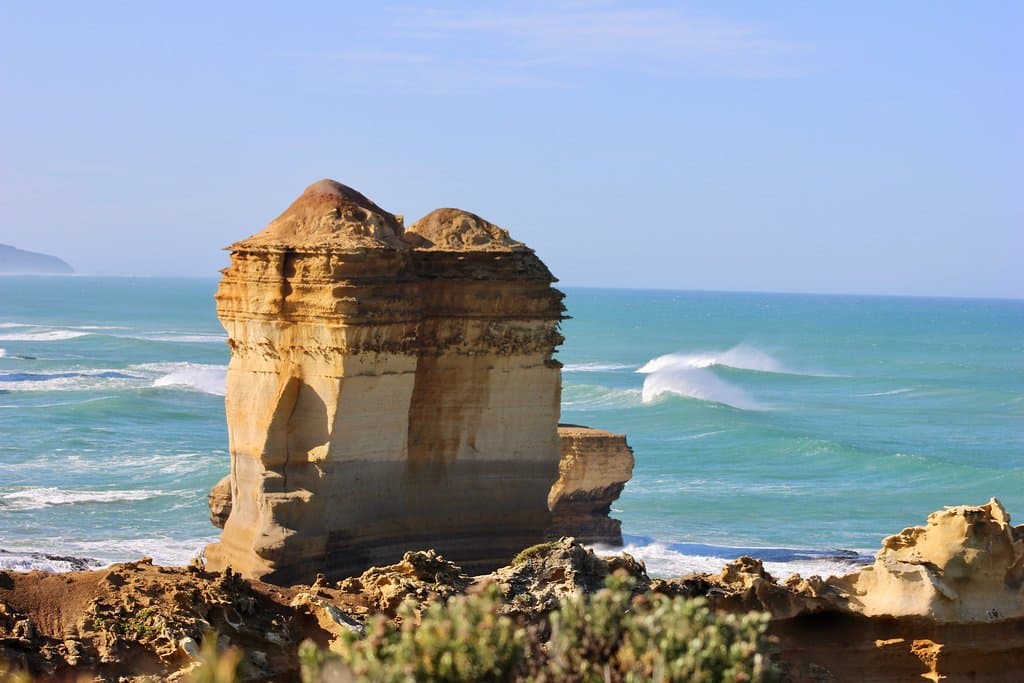 Rock formations near The Razorback... looks like a face.. don't you think!!