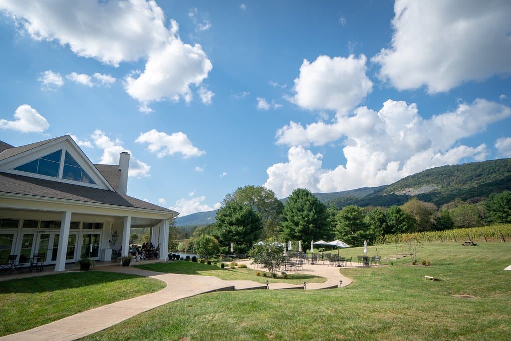 Winery entrance