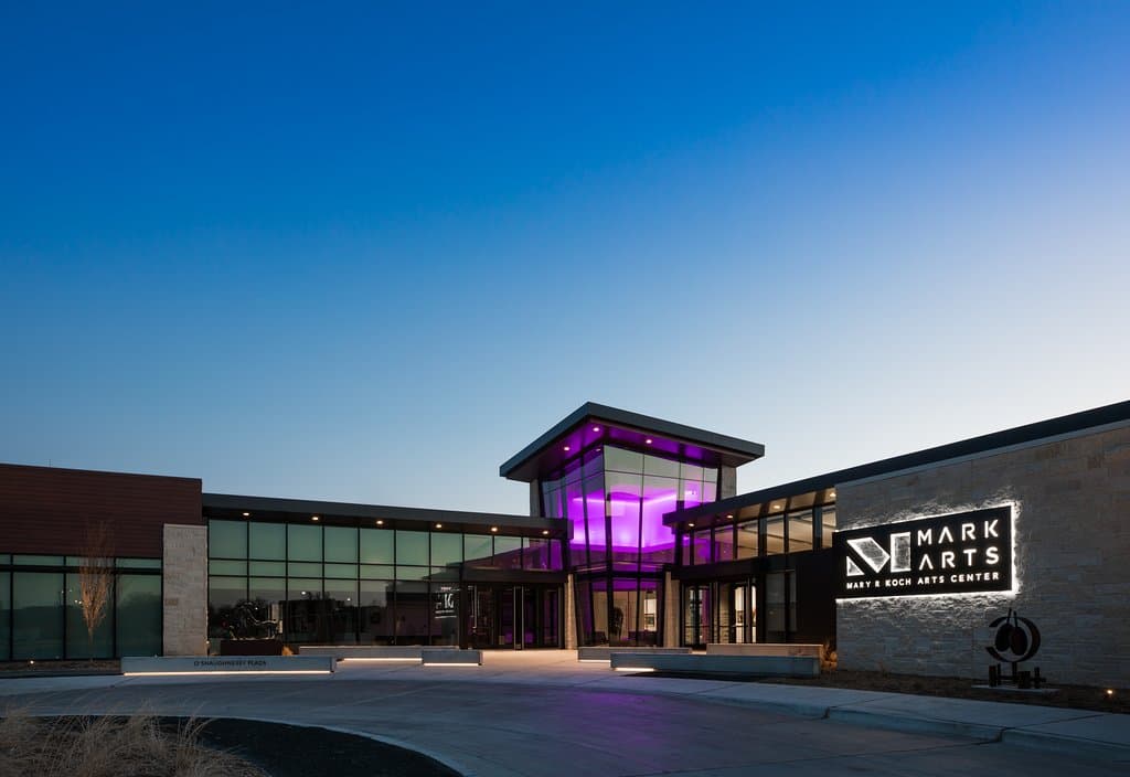 Front of building