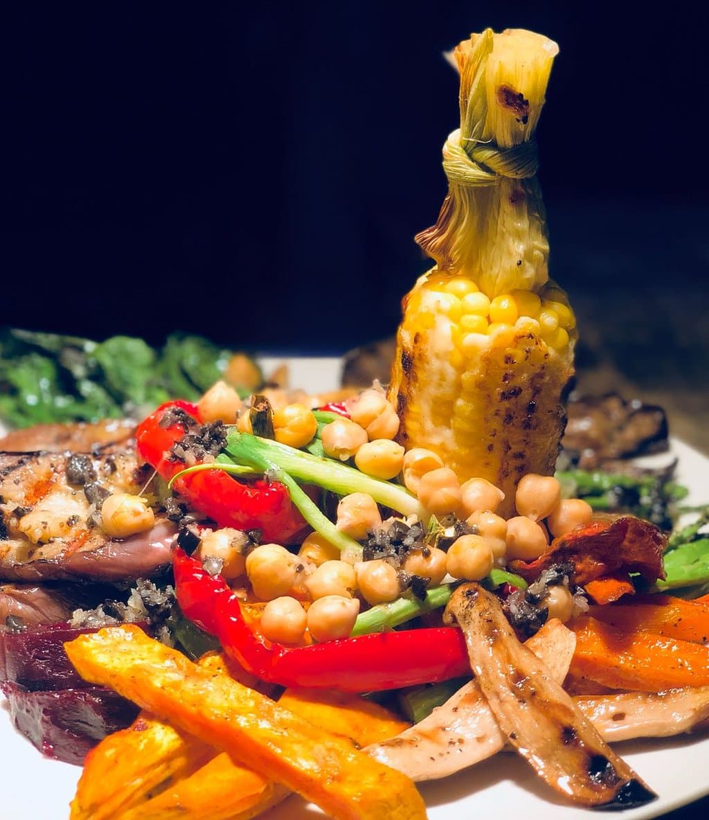 We dont forget vegetarians....delicious Vegetarian Asado