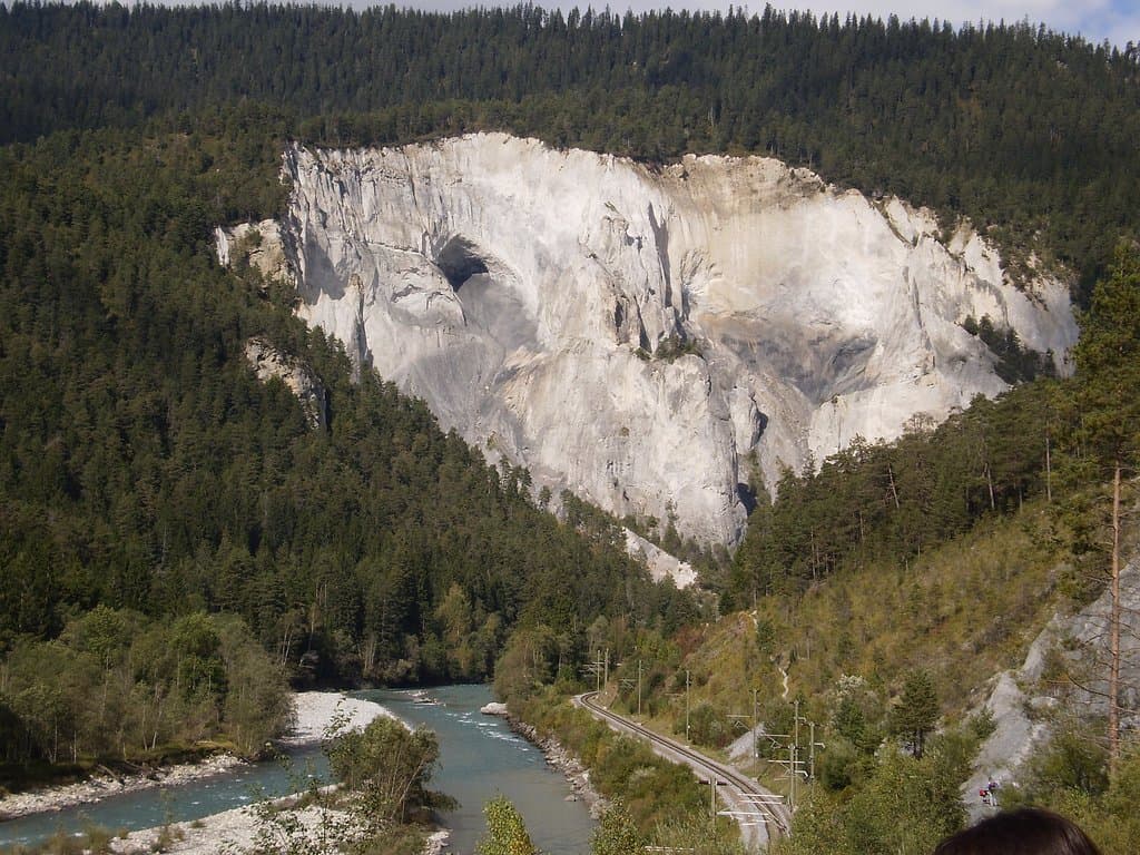 Von Ilanz nach Versam (Ruin Aulta)  