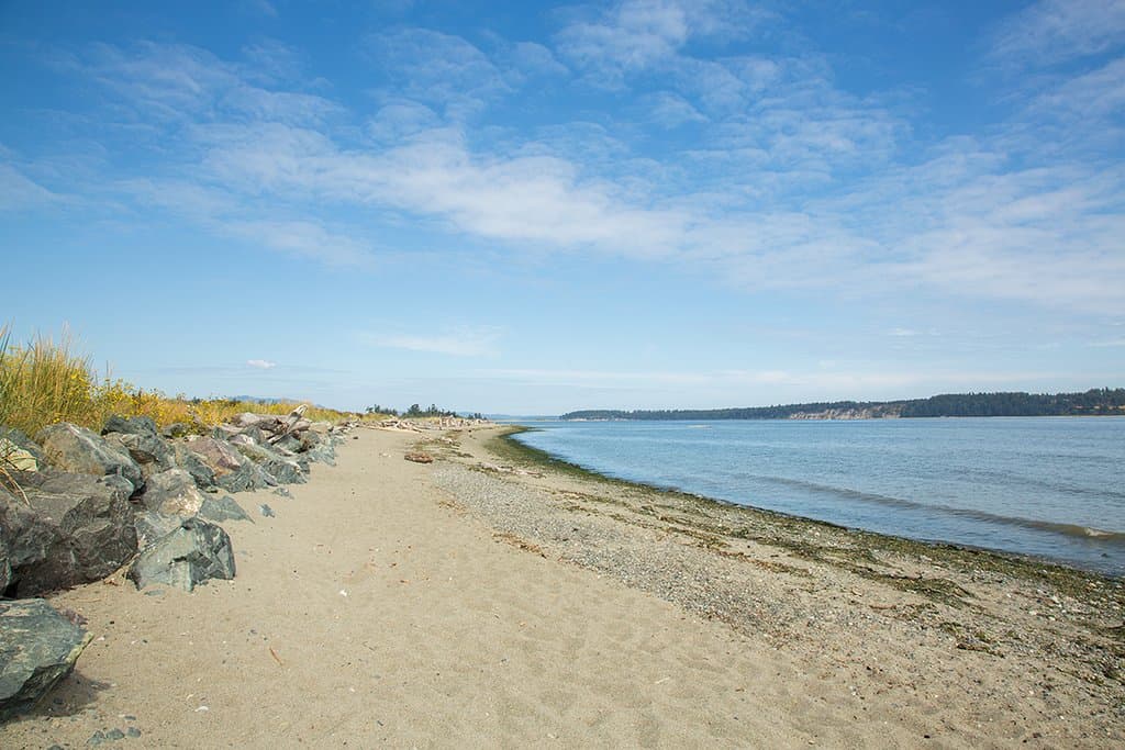 Island View Beach Regional Park campground