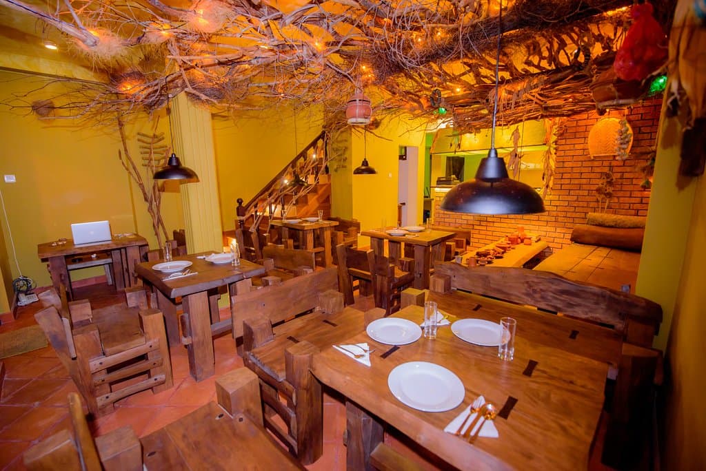 Our dining area 