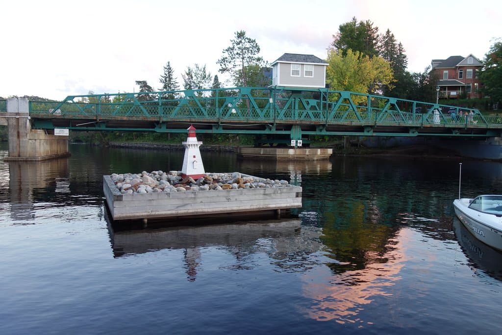 The Huntsville Swing Bridge