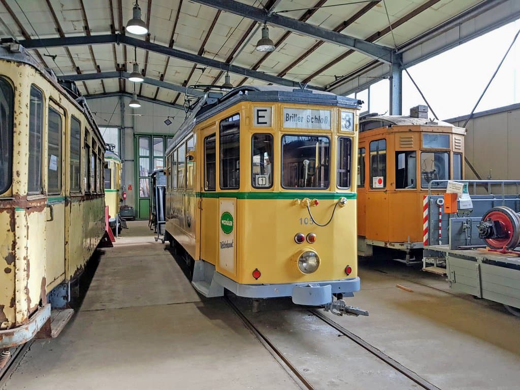 Railcar 105 produced by Gustav Talbot & Co. Eisenbahnwagen Bauanstalt, Aachen, 1927