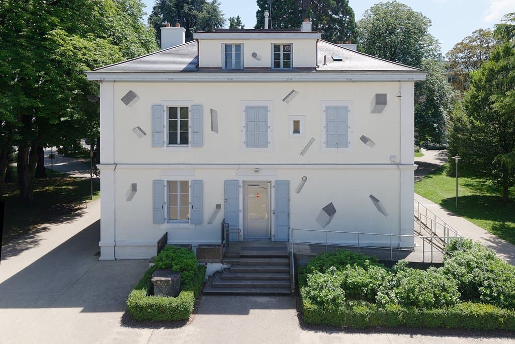 Façade Nord de la Villa du Parc