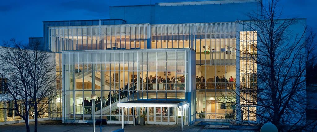 Venue at night