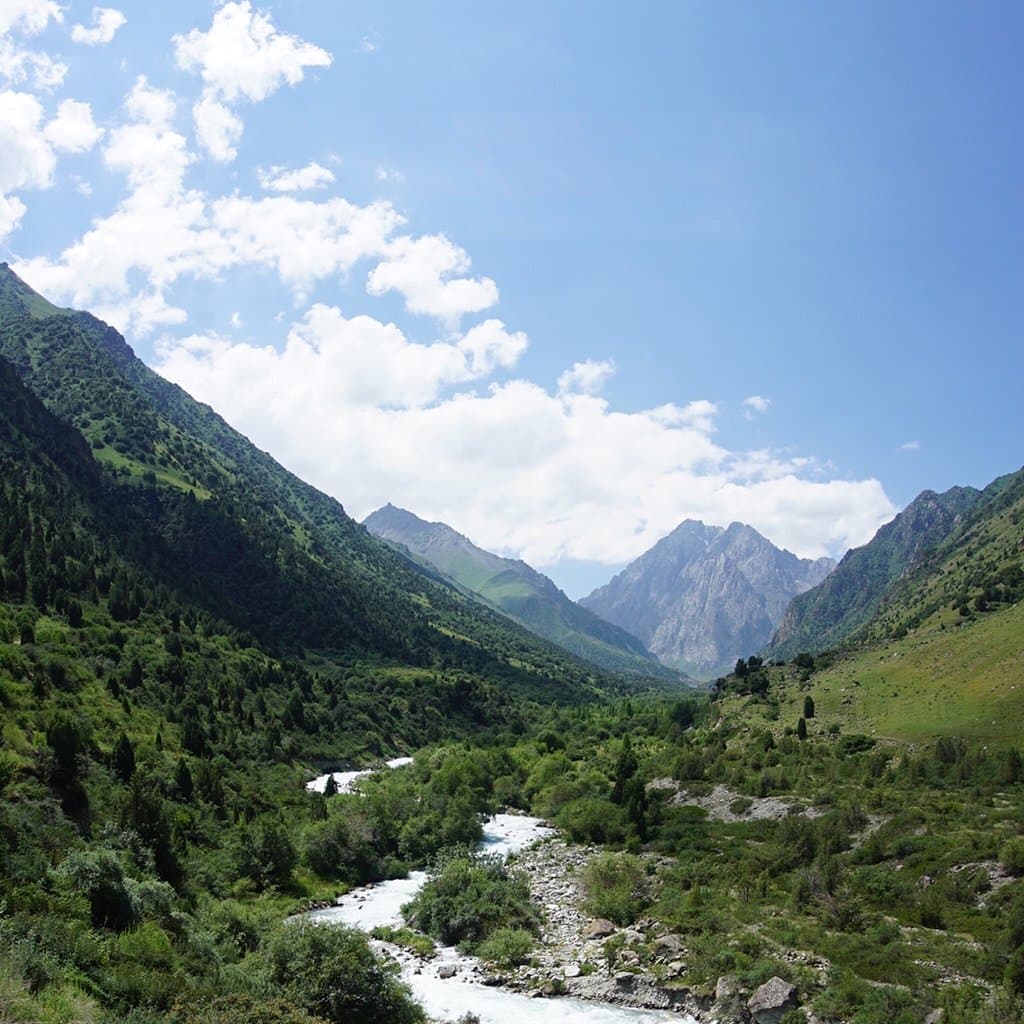 Issyk-Ata Gorge and Hot Springs Kyrgyzstan