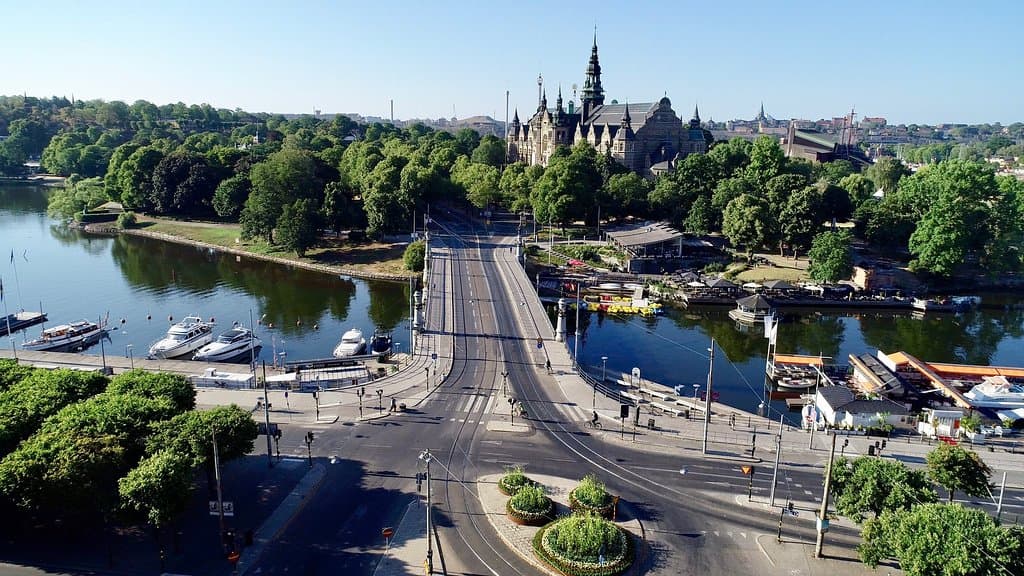 Kungliga Djurgården, Östermalm, Stockholm - En av världens vackraste stadsparker. Kungliga Djurgården en del av Östermalm.