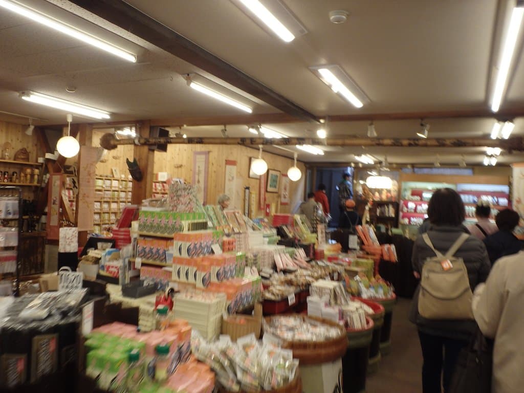 １階の売店