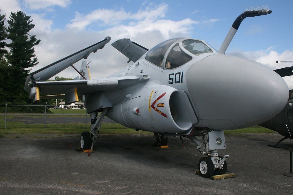 A6E Intruder on display at the Empire State Aerosciences Museum in Glenville, NY
