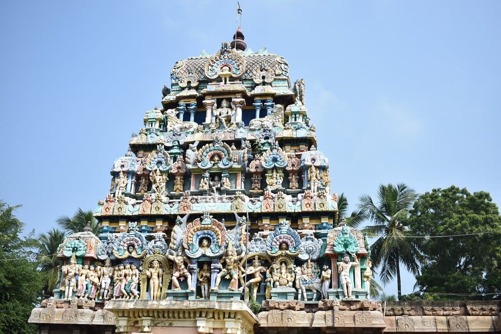 The temple entrance