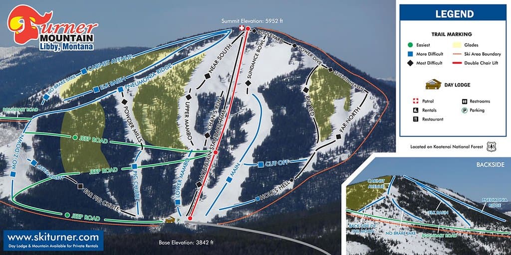 Turner Mountain Map!