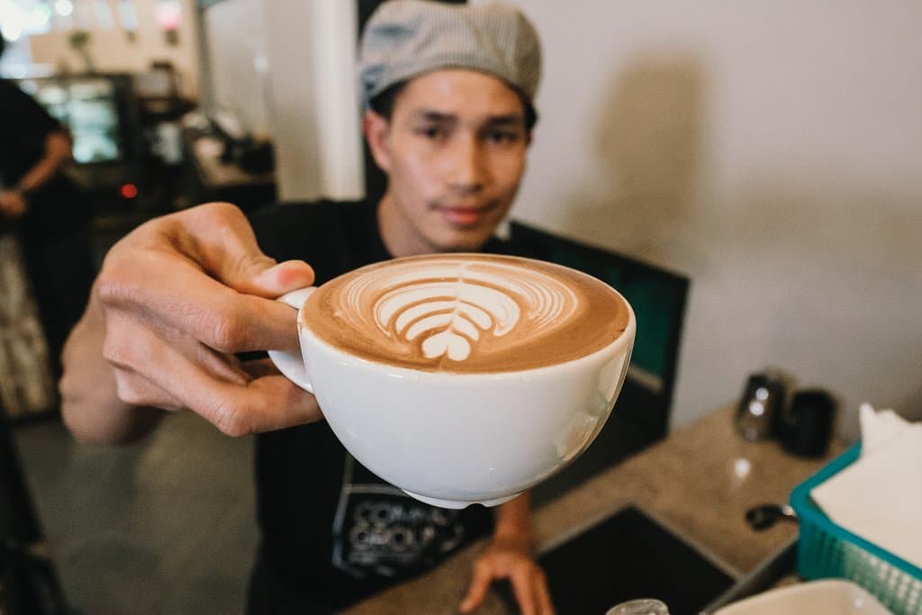 Serving up the best coffee in Vientiane