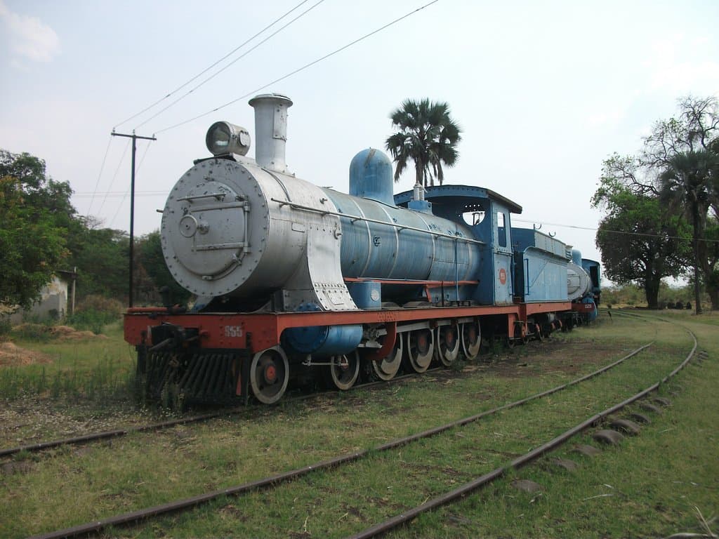 Old sawmills train