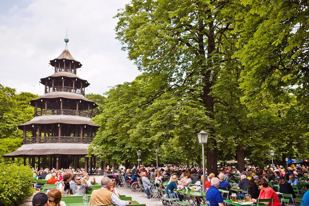 Englischer Garten Chinesischer Turm Munich