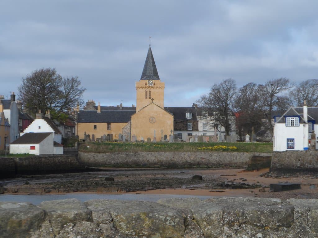 Dreel Halls from Anstruther Harbour