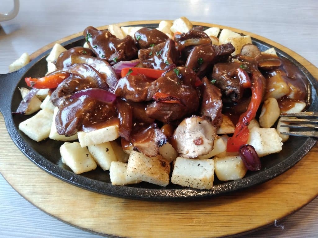 Steak and Pepper Skillet... Very good.