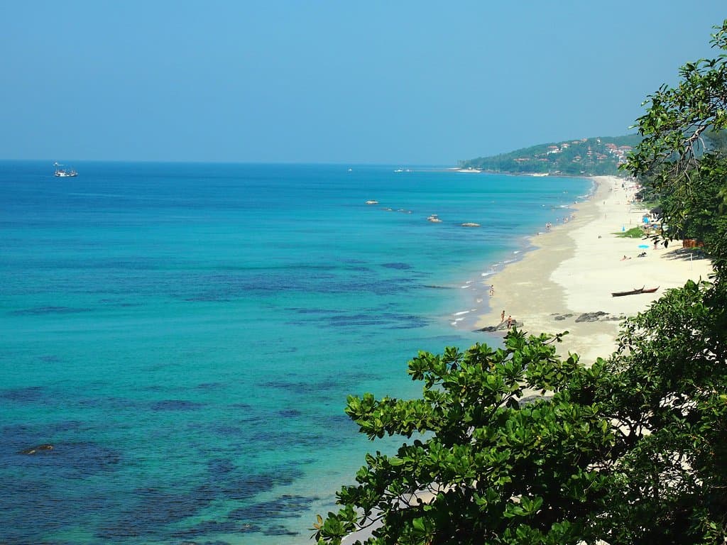 Klong nin Beach, view from Nui Bay - Beach Villas www.vilavthajsku.cz