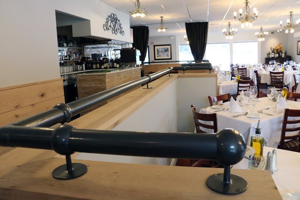 The renovations make the restaurant nice and bright