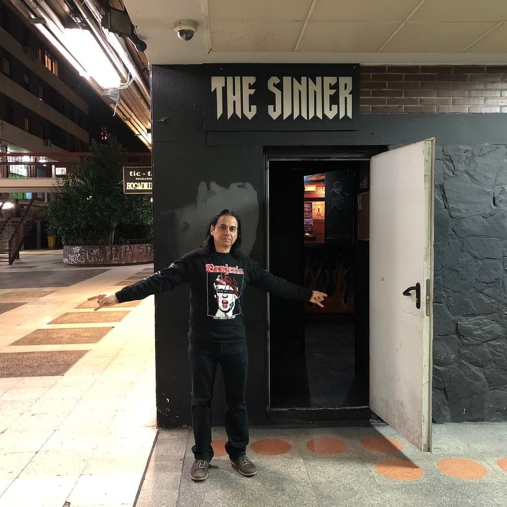 The entrance