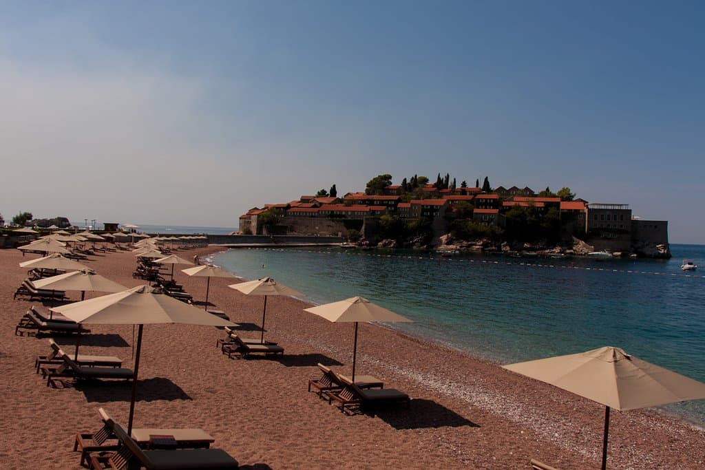 Вид на Королевский пляж.