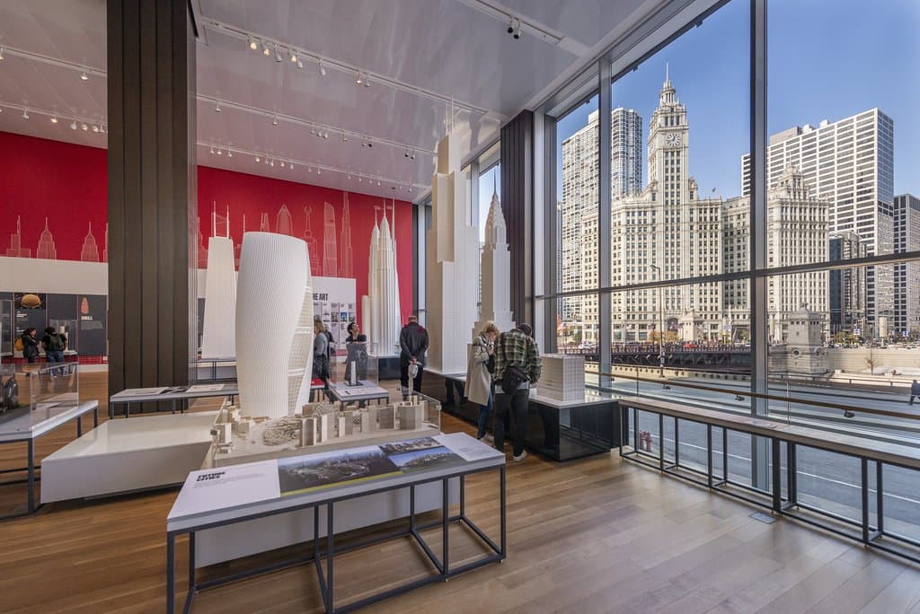 The Skyscraper Gallery in the Chicago Architecture Center