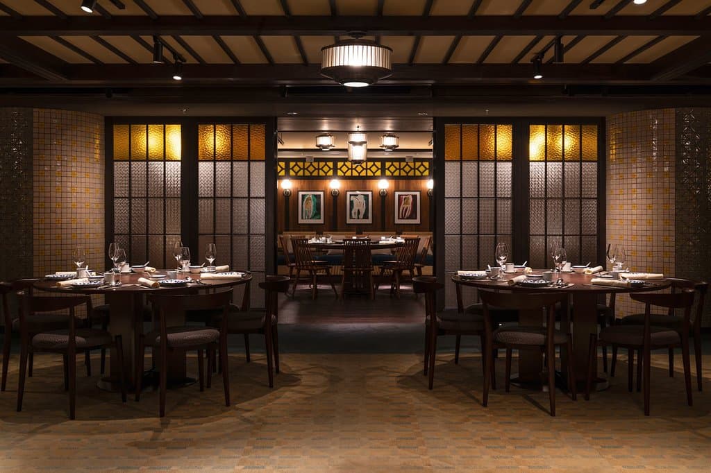 Interior of Yat Tung Heen. Welcome. 