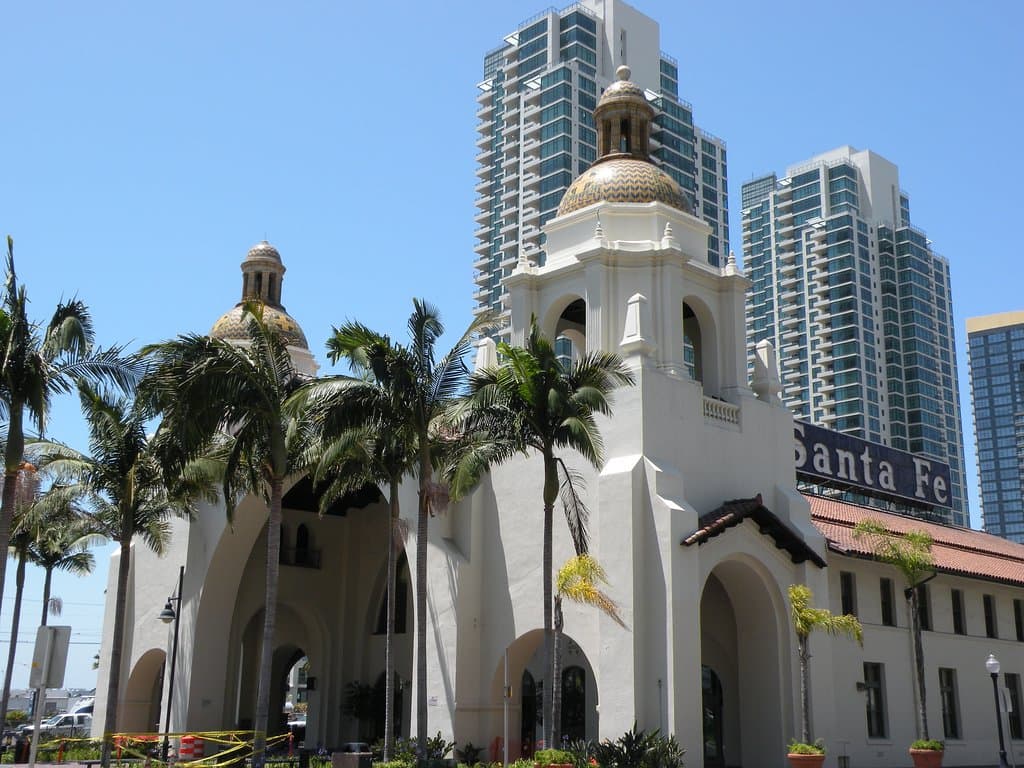 Santa Fe Depot Railway Station, San Diego, California - Giugno 2011