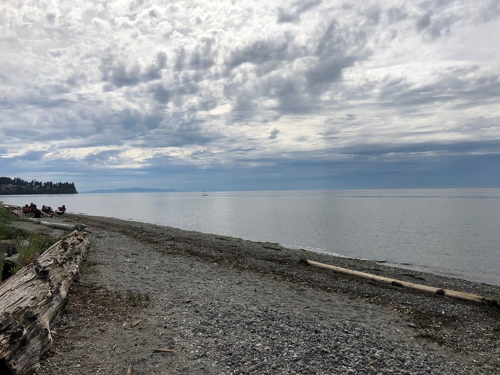 Beautiful view of the water.