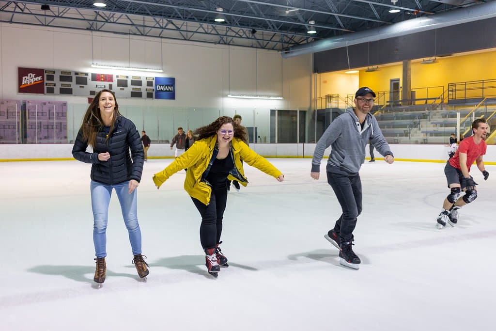 Skating fun with friends!