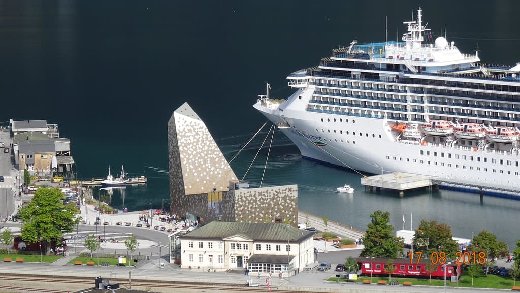 Andalsnes Train Chapel, август 2018 года...
